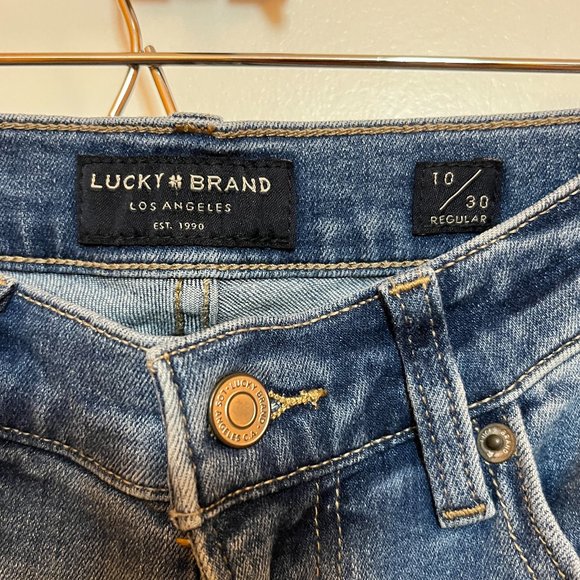 Lucky Brand Women's Mid Rise ‘Sweet’ Bootcut Jean – Size 10/30R - Picture 6 of 7